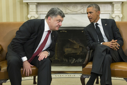 Петр Порошенко и Барак Обама