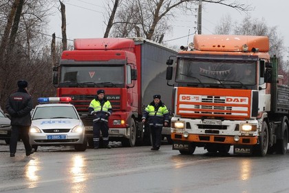 В Петербурге задержан координатор протеста дальнобойщиков