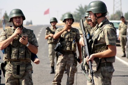 Турецкие солдаты. Архивное фото