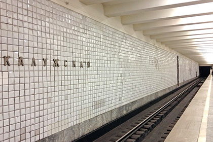 В московском метро погибла прыгнувшая под поезд женщина