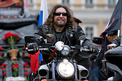 Президент Всероссийского мотоклуба «Ночные волки» Александр Залдостанов