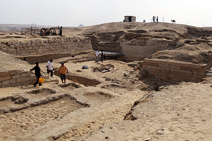Раскопки в районе Абу Сейр