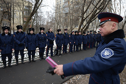 Московские суды заменят полицейских казаками ради экономии на охране