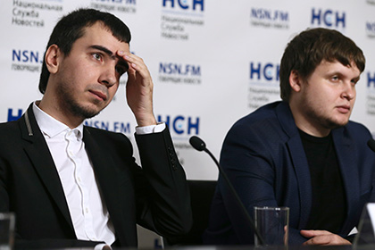 Владимир Краснов (слева) и Алексей Столяров 