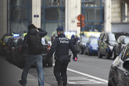 Полицейское усиление на улицах Брюсселя
