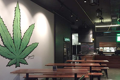 В Австралии открылось кафе для любителей марихуаны 