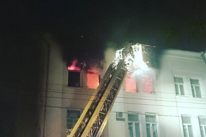 В Доме кино в Москве произошел пожар