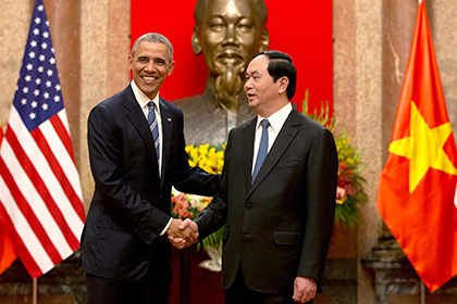 Барак Обама и Чан Дай Куанг 