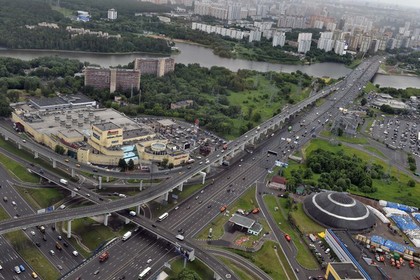 Вид на Ленинградское шоссе