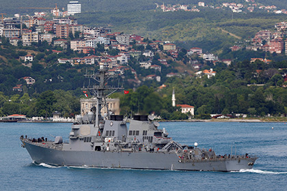 Эсминец «Портер» в Черном море