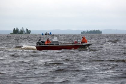 Поисково-спасательная операция в районе озера Сямозеро