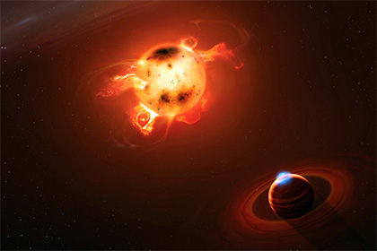 Сломанный телескоп открыл новорожденную планету