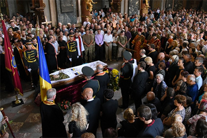 Убитого снайпером Морячком певца похоронили во Львове