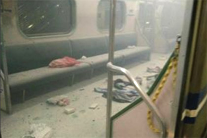 В столице Тайваня прогремел взрыв в вагоне метро
