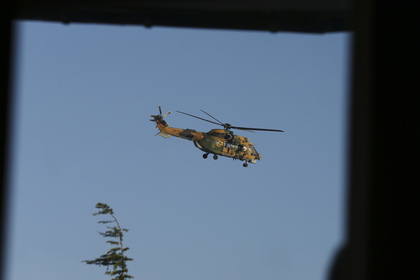 В Греции приземлился вертолет с турецкими путчистами