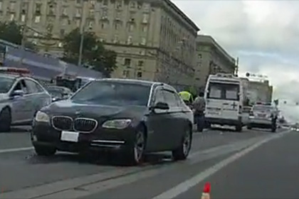 Минобороны подтвердило аварию в Москве с участием ведомственного BMW