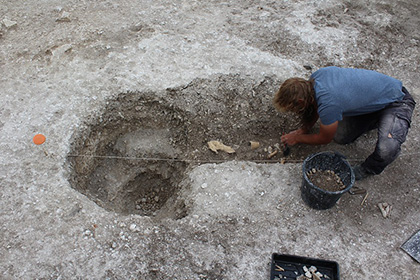 Раскопки на территории археологического комплекса Даррингтон-Уоллс