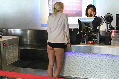 Пассажирка Virgin America в нижнем белье зарегистрировалась на рейс