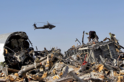 В Египте эксперты нашли точку разрушения самолета с российскими туристами