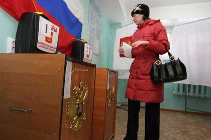 Избирательный участок на Камчатке, 2008 год