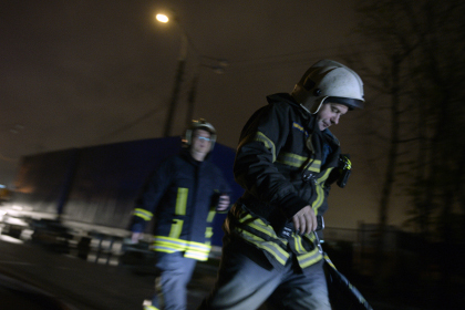 Пожар на складе на востоке Москвы ликвидирован