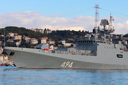 Новейший фрегат Черноморского флота впервые вышел на боевую службу