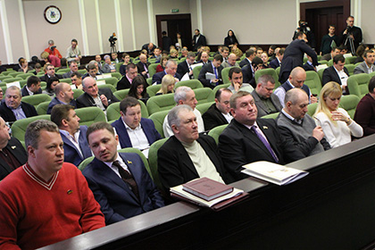 Заседание Киевского областного совета