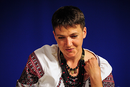 Савченко явилась в Верховный суд России в вышиванке