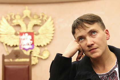 Украинские националисты обвинили приехавшую в Москву Савченко в самопиаре