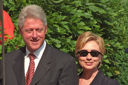 Билл и Хиллари Клинтоны (архивное фото)