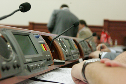 Заседание Киевского городского совета