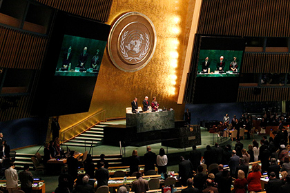 Заседание Генассамблеи ООН (архивное фото)