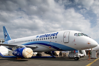 Мексиканский авиаперевозчик приостановил эксплуатацию Sukhoi Superjet