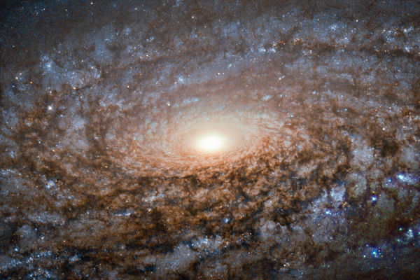 Спиральная галактика NGC 3521