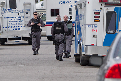 Сотрудники полиции в Канаде