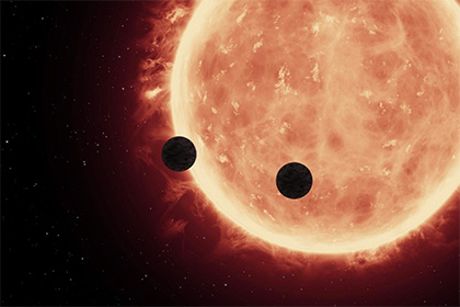 Экзопланеты на орбите TRAPPIST-1