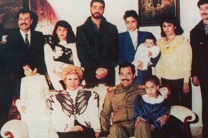 Семья бывшего президента Ирака Саддама Хусейна