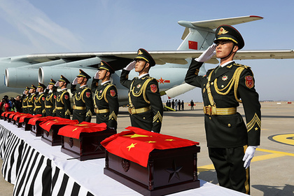 Сеул вернул Пекину останки погибших в ходе Корейской войны добровольцев