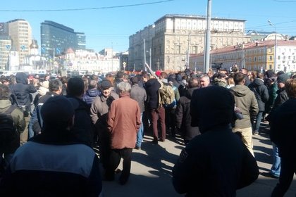 Участникам несогласованного митинга на Тверской предложили поехать в Сокольники