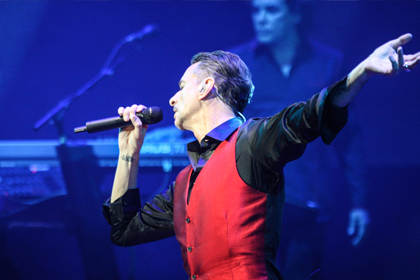Концерт Depeche Mode в Москве застраховали на 40 миллионов рублей