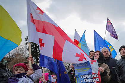 В Грузии запустили флешмоб в поддержку безвизового режима Украины с ЕС