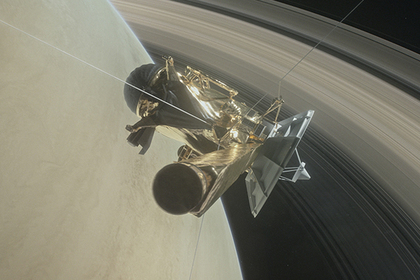 Станция Cassini (в представлении художника)