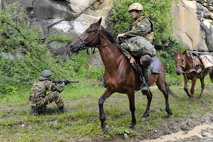 В Карачаево-Черкесии переобули коней горной бригады