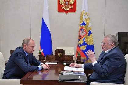 Путин предложил Жириновскому модернизировать механизм контроля над застройщиками