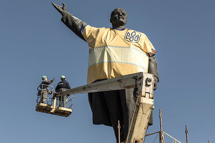 На Украине отчитались о сносе всех памятников Ленину