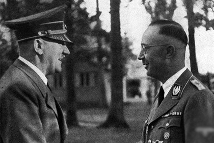 Адольф Гитлер и Генрих Гиммлер