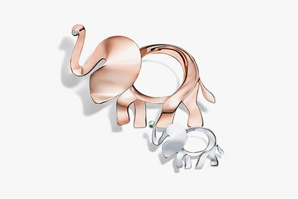 Tiffany & Co. увеличила «поголовье» своих драгоценных слонов