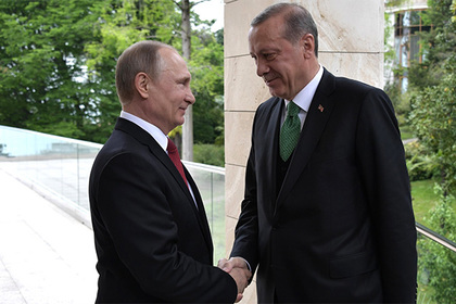 Владимир Путин и Реджеп Тайип Эрдоган (архивное фото)