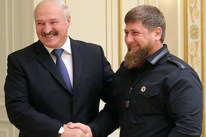 Александр Лукашенко и Рамзан Кадыров