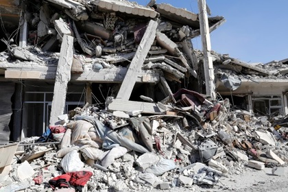 Развалины в Ракке